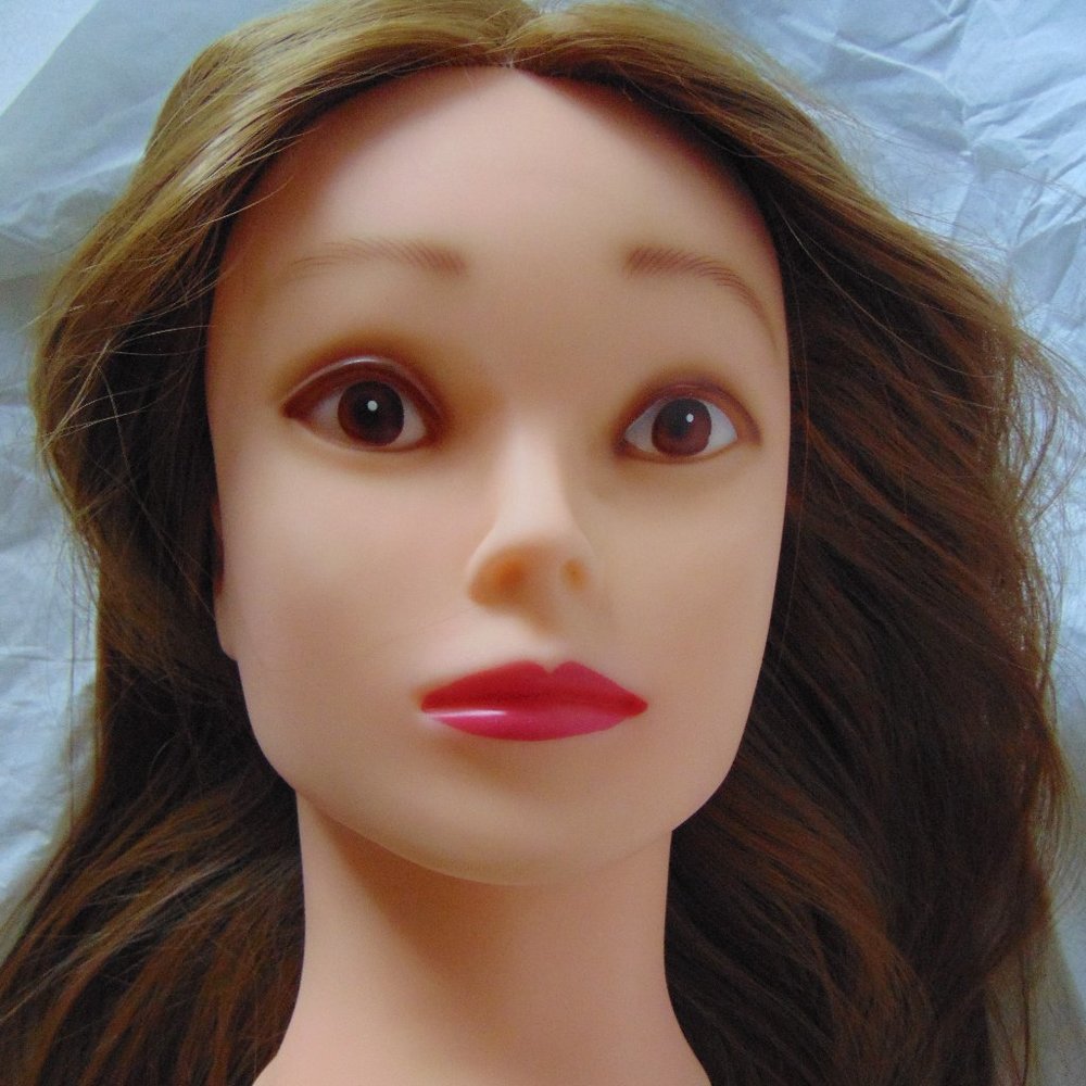 Mannequin Salon Hairdresser Training Doll Head